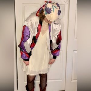 Kimchi Blue Cream and Lace Dress